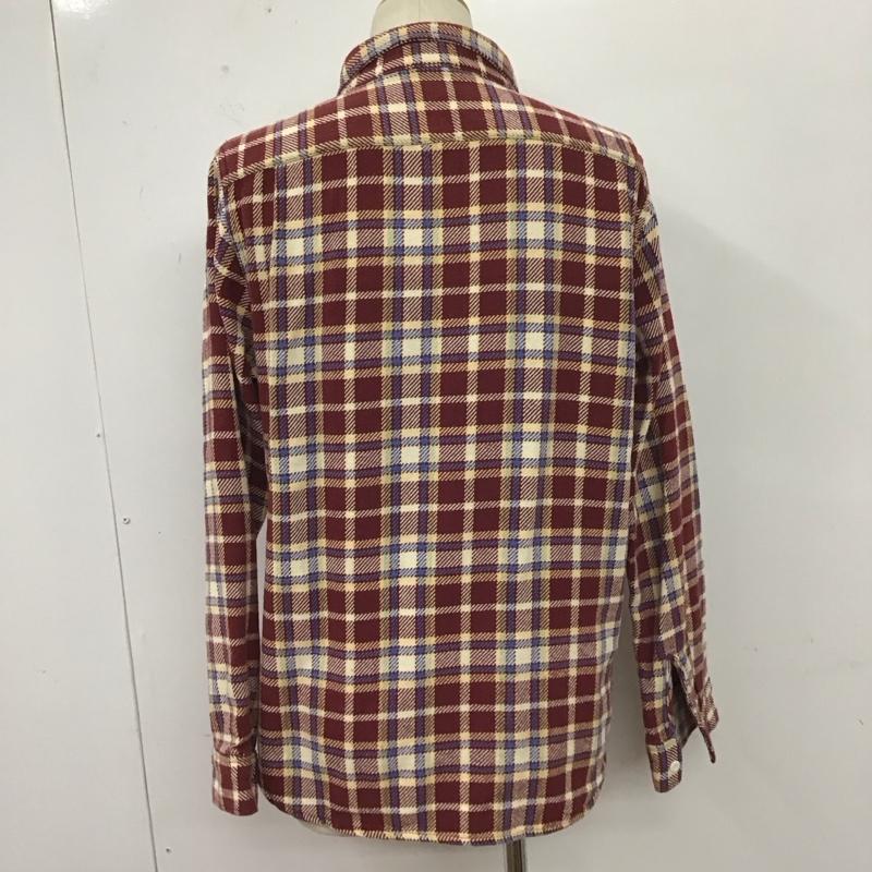 ファイブブラザー FIVE BROTHER シャツ、ブラウス 長袖 長袖シャツ カラーシャツ ポケットシャツ ネルシャツ チェックシャツ L チェック マルチカラー / マルチカラー /  メンズ USED 古着 中古 10109836