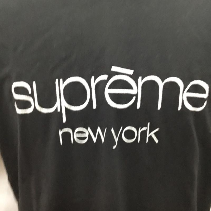 シュプリーム Supreme Tシャツ 半袖 23FW クラシックロゴTシャツ 半袖カットソー S ロゴ、文字 黒 / ブラック /  メンズ USED 古着 中古 10115202