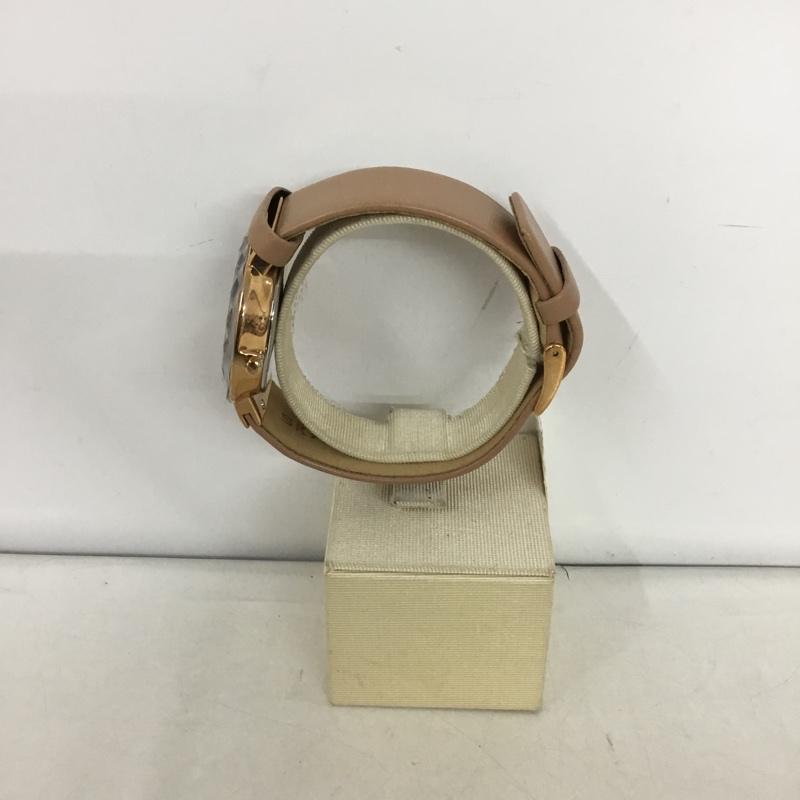 スカーゲン SKAGEN 腕時計 アナログ（クォーツ式） SKW2168 レザーベルト ロゴ、文字 ベージュ / ベージュ /  レディース USED 古着 中古 10135184