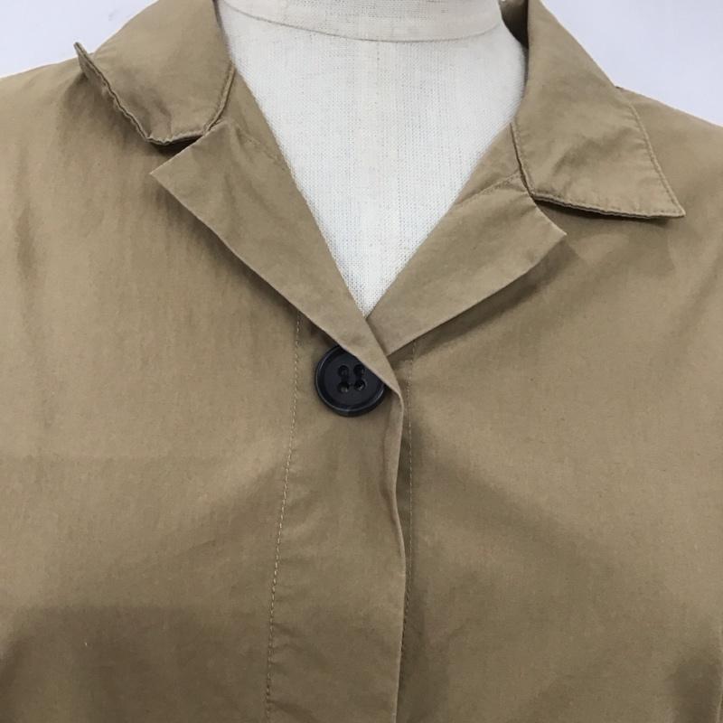 アーバンリサーチ URBAN RESEARCH シャツ、ブラウス 半袖 WH94-23N005 サファリシャツ FREE 無地 ベージュ / ベージュ /  レディース USED 古着 中古 10108574