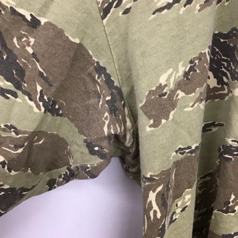 アベイシングエイプ A BATHING APE カットソー 長袖 長袖カットソー プリントカットソー クルーネック XXL プリント マルチカラー / マルチカラー /  メンズ USED 古着 中古 10130265