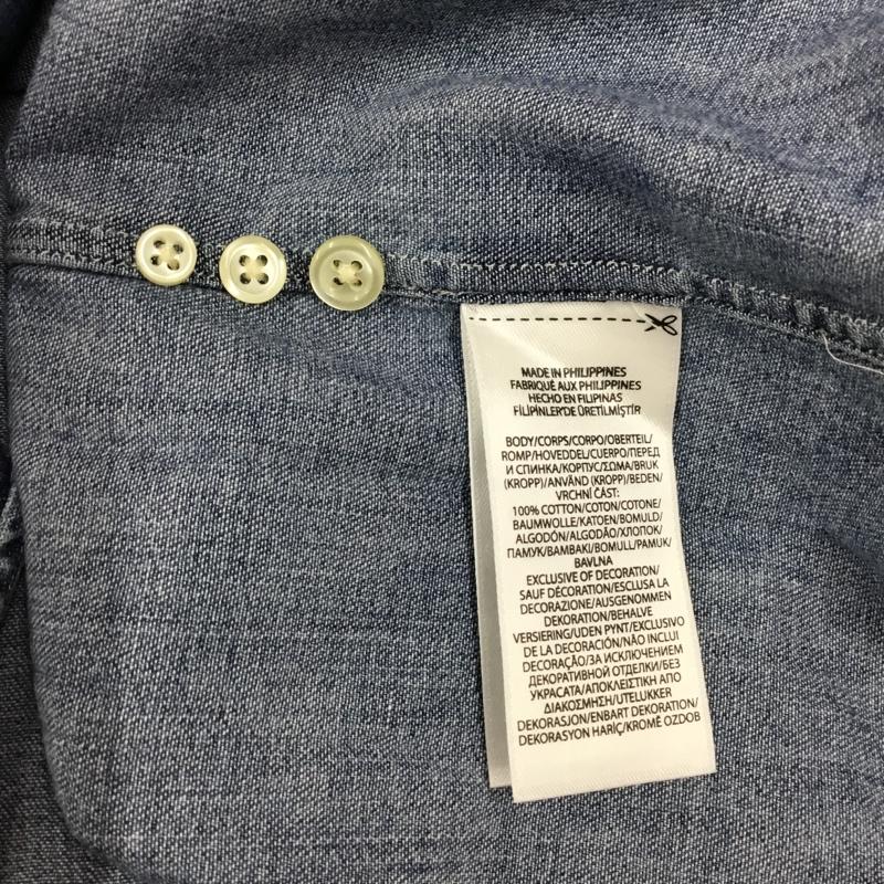ラルフローレン RALPHLAUREN シャツ、ブラウス 長袖 710548537001 デニム ボタンダウンシャツ S ワンポイント 青 / ブルー /  メンズ USED 古着 中古 10112387