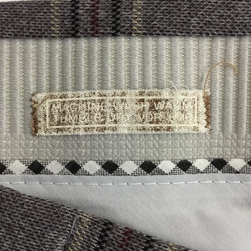 古着 USED パンツ スラックス スラックス ワイドパンツ カジュアルパンツ ストレートパンツ チェックパンツ チェック マルチカラー / マルチカラー /  メンズ USED 古着 中古 10110072