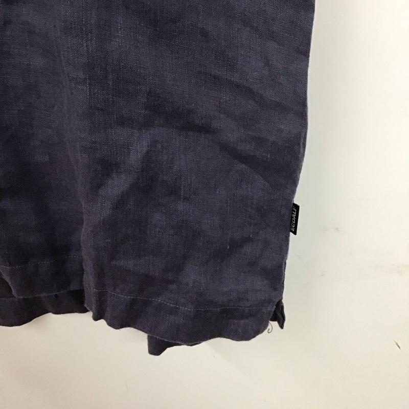 エコアルフ ECOALF シャツ、ブラウス 半袖 半袖シャツ 無地シャツ ポケットシャツ L 無地 紫 / パープル /  メンズ USED 古着 中古 10136665