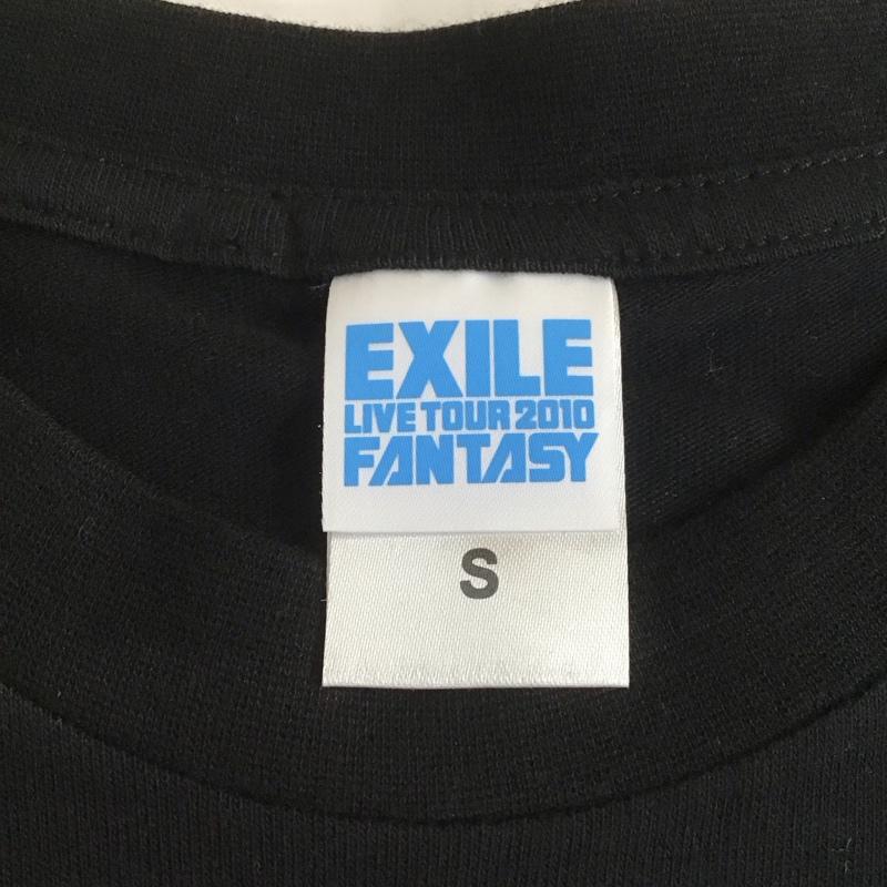 古着 USED Tシャツ 半袖 半袖カットソー クルーネックカットソー EXILEツアーTシャツ プリントTシャツ S ロゴ、文字 黒 / ブラック /  メンズ USED 古着 中古 10107130