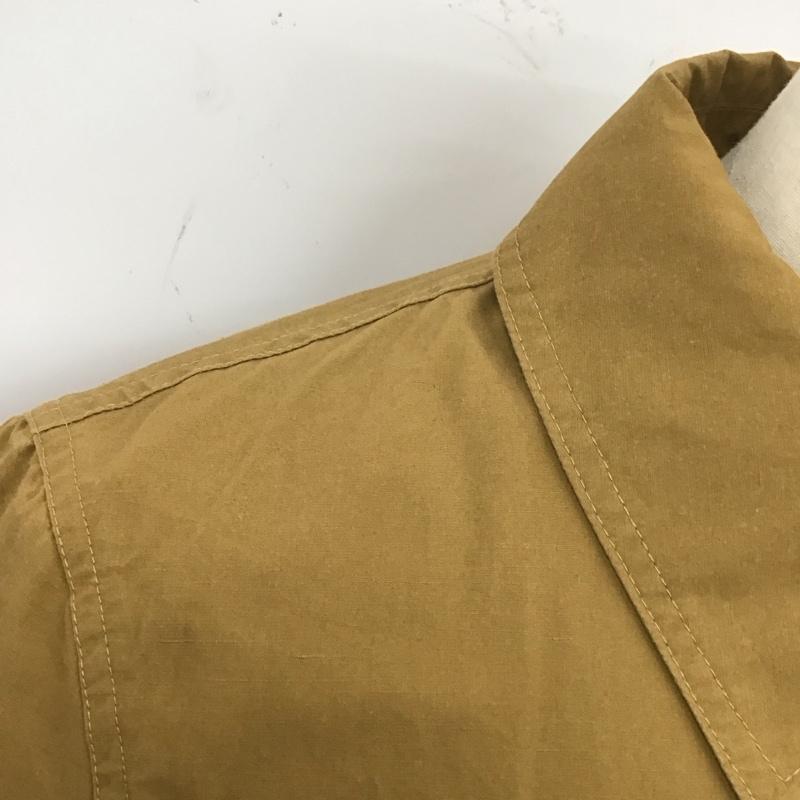 レリューム relume ジャケット、上着 ジャンパー、ブルゾン 長袖ロングジャケット アウター カラージャケット S 無地 ベージュ / ベージュ /  メンズ USED 古着 中古 10113124