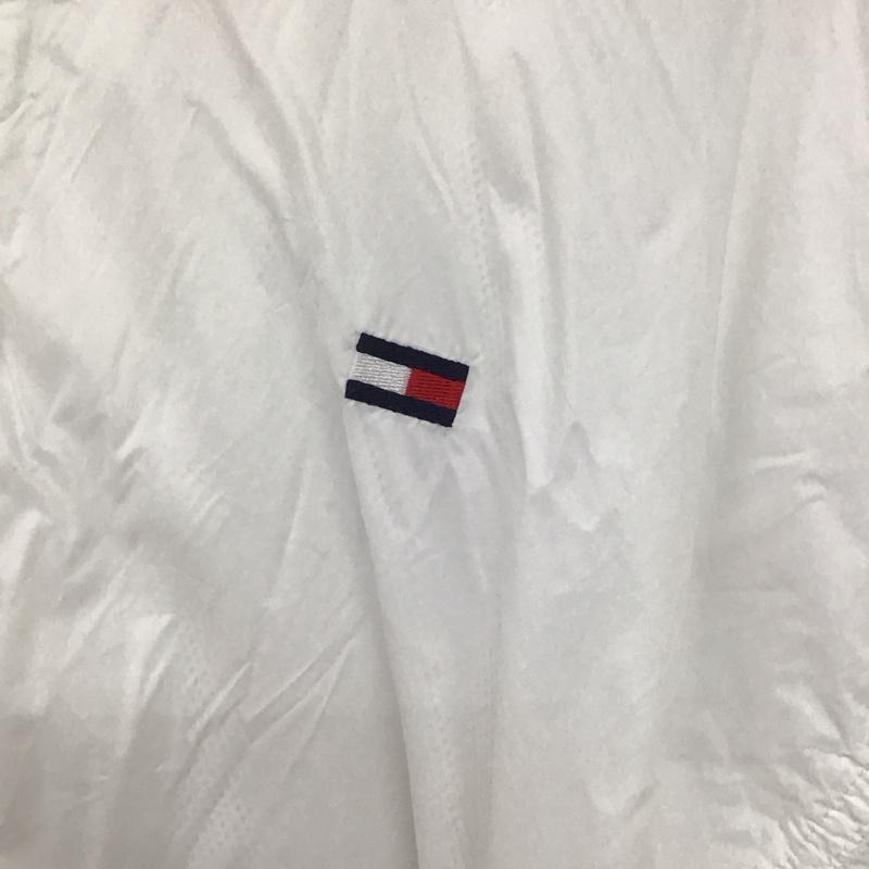 トミーヒルフィガー TOMMY HILFIGER ジャケット、上着 ジャンパー、ブルゾン ナイロンジャケット RM876A2909 M ロゴ、文字 X プリント 白 / ホワイト /  メンズ USED 古着 中古 10146790