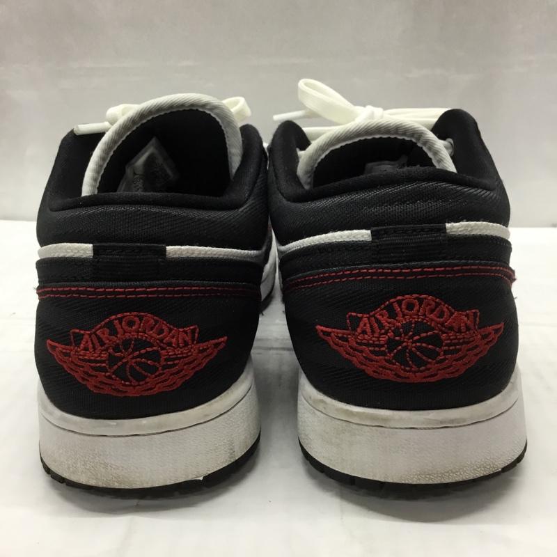 ナイキ NIKE スニーカー スニーカー DD9337-106 WMNS AIR JORDAN 1 LOW SE UTL 28.5cm 28.5cm ロゴ、文字 白 / ホワイト / X 黒 / ブラック / X 赤 / レッド /  メンズ USED 古着 中古 10109383