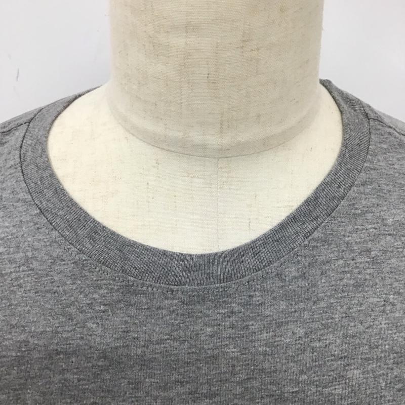 ナイキ NIKE Tシャツ 半袖 半袖カットソー プリントTシャツ クルーネックカットソー XXL ロゴ、文字 灰 / グレー /  メンズ USED 古着 中古 10114658