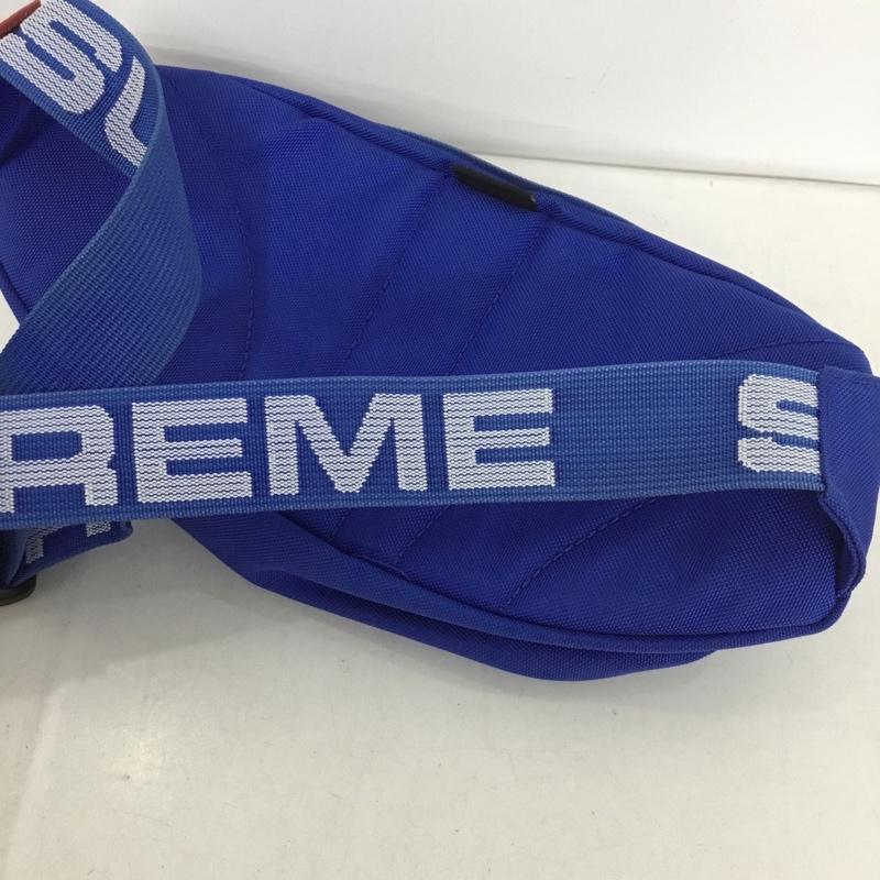シュプリーム Supreme ウエストバッグ ウエストバッグ 18SS Waist Bag ロゴ、文字 青 / ブルー /  メンズ USED 古着 中古 10146525