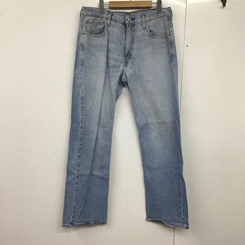 リーバイストラウスアンドコー Levi Strauss & co. パンツ デニム、ジーンズ デニムパンツ ワイドパンツ カジュアルパンツ ストレッチパンツ 34インチ 無地 インディゴ / インディゴ /  メンズ USED 古着 中古 10141516
