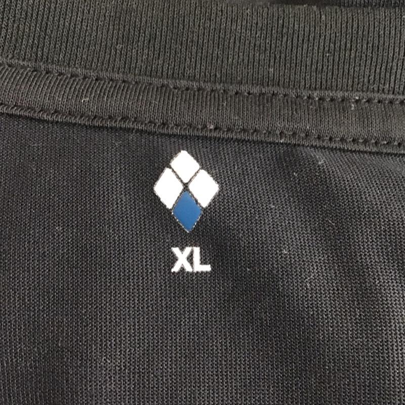 モンベル mont-bell Tシャツ 長袖 1114112 WIC ロングスリーブT XL ロゴ、文字 黒 / ブラック /  メンズ USED 古着 中古 10112682