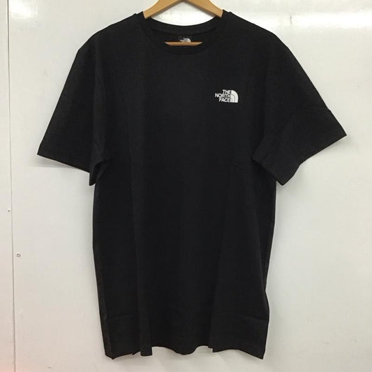 ザノースフェイス THE NORTH FACE Tシャツ 半袖 NF0A87NVJK3 Redbox Celebration Tee L ロゴ、文字 X プリント 黒 / ブラック /  メンズ USED 古着 中古 10132475