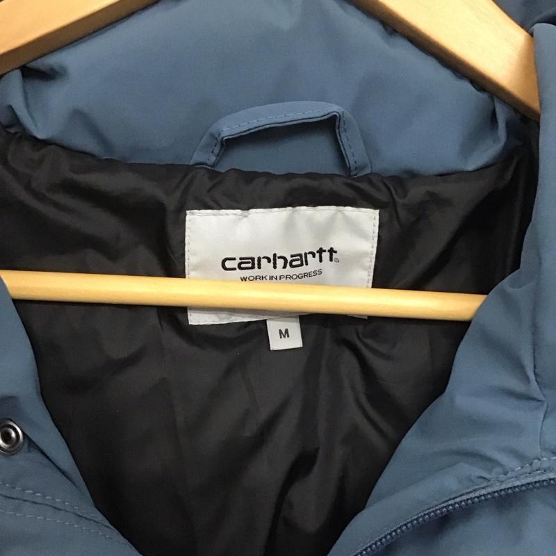 カーハート Carhartt ジャケット、上着 ダウンジャケット M 無地 青 / ブルー /  メンズ USED 古着 中古 10142166