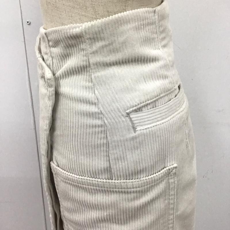 リー Lee スカート ロングスカート ロングスカート タイトスカート カジュアルスカート コーデュロイスカート S ロゴ、文字 灰 / グレー /  レディース USED 古着 中古 10113031