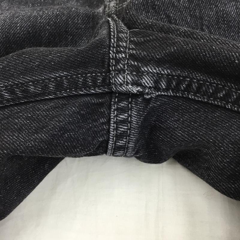 アクネストゥディオズ Acne Studios パンツ デニム、ジーンズ 1981M バギーフィットジーンズ 44 無地 黒 / ブラック /  メンズ USED 古着 中古 10142315