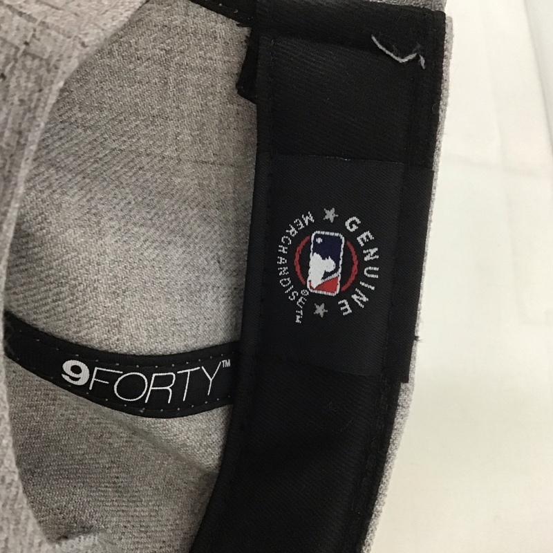 ニューエラ NEW ERA 帽子 キャップ 9FORTY LA ロゴ、文字 灰 / グレー /  メンズ USED 古着 中古 10148208