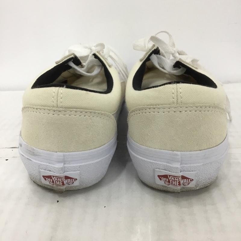 バンズ VANS スニーカー スニーカー V36CF オールドスクール 26cm 26.0cm ロゴ、文字 アイボリー / アイボリー / X 白 / ホワイト /  メンズ USED 古着 中古 10123648