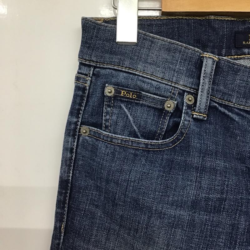 ラルフローレン RALPHLAUREN パンツ デニム、ジーンズ 26インチ 無地 青 / ブルー /  レディース USED 古着 中古 10144011