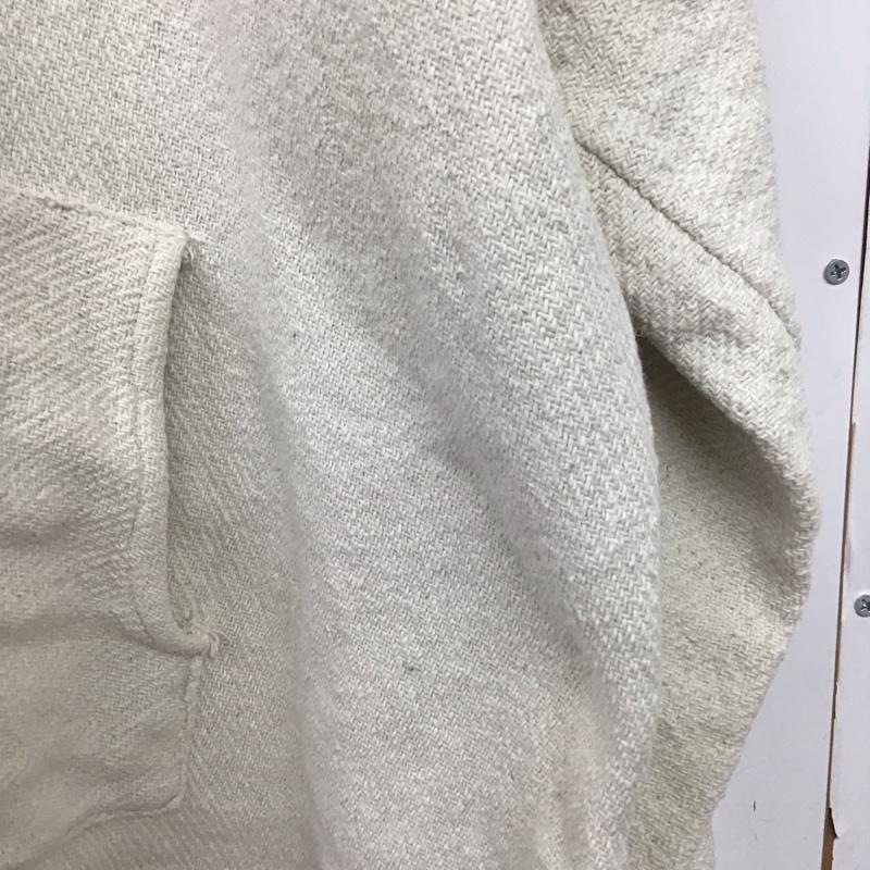 古着 USED パーカー 長袖 メキシカンパーカー Vネック 長袖パーカー 古着 プリント アイボリー / アイボリー /  メンズ USED 古着 中古 10145345