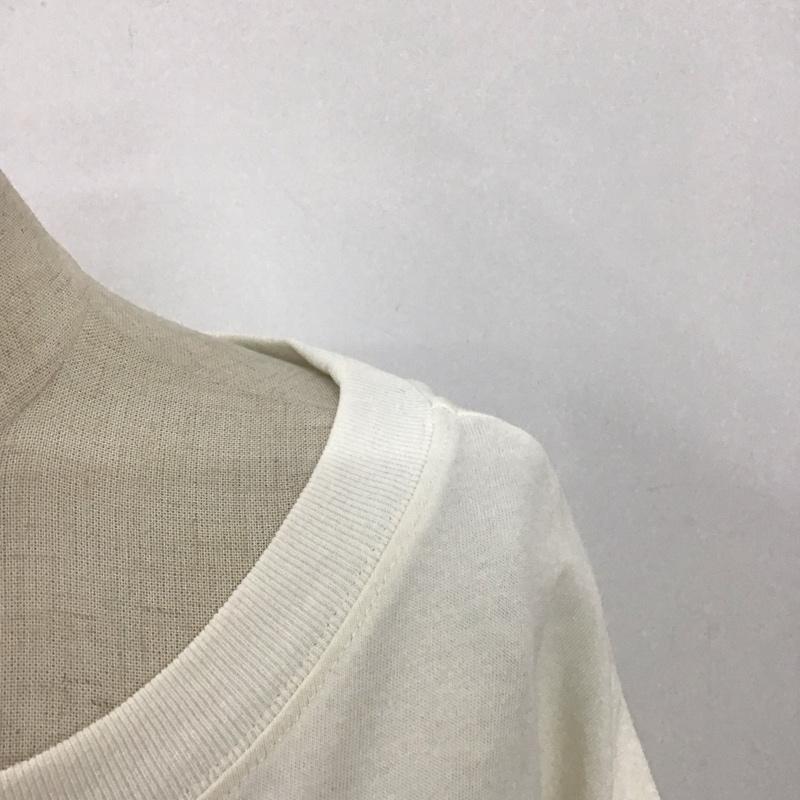 ジーナシス JEANASIS ワンピース ロングスカート js063195sb 半袖ワンピース クルーネックワンピース スリットワンピース FREE 無地 白 / ホワイト /  レディース USED 古着 中古 10109184