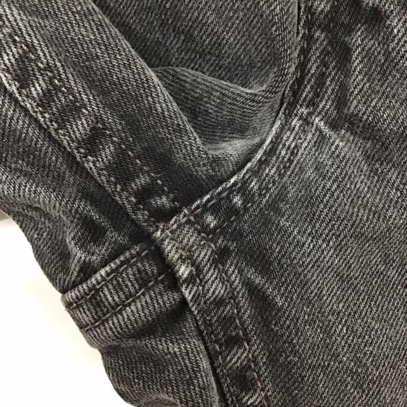 リーバイストラウスアンドコー Levi Strauss & co. パンツ デニム、ジーンズ デニムパンツ ワイドパンツ カジュアルパンツ 36インチ 無地 黒 / ブラック /  メンズ USED 古着 中古 10133668