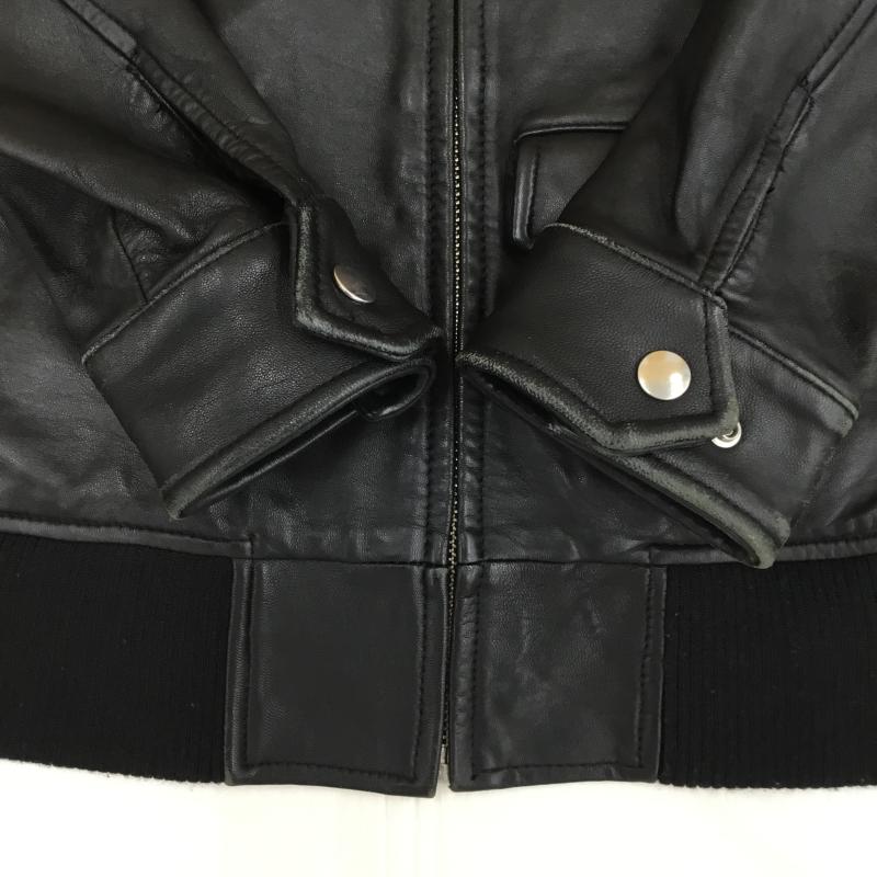 シュプリーム Supreme ジャケット、上着 レザージャケット Lather Boｍber ラムスキン S 無地 黒 / ブラック /  メンズ USED 古着 中古 10138382