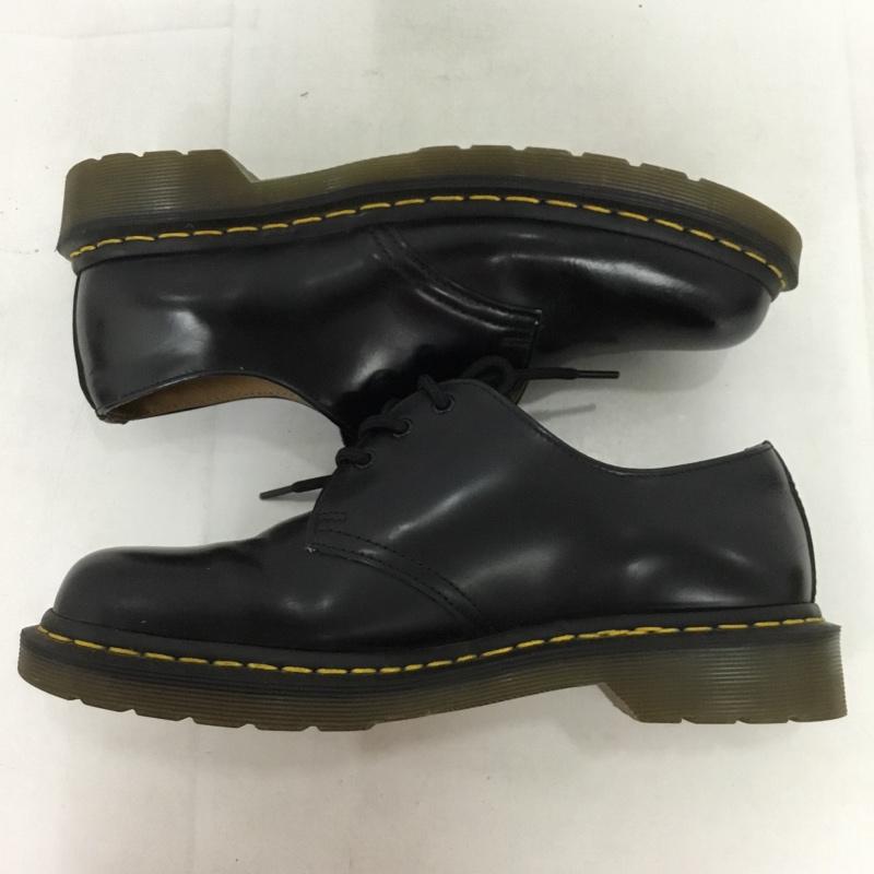 ドクターマーチン Dr.Martens 革靴 革靴 10085 3ホールシューズ UK8 US：9 無地 黒 / ブラック /  メンズ USED 古着 中古 10136302