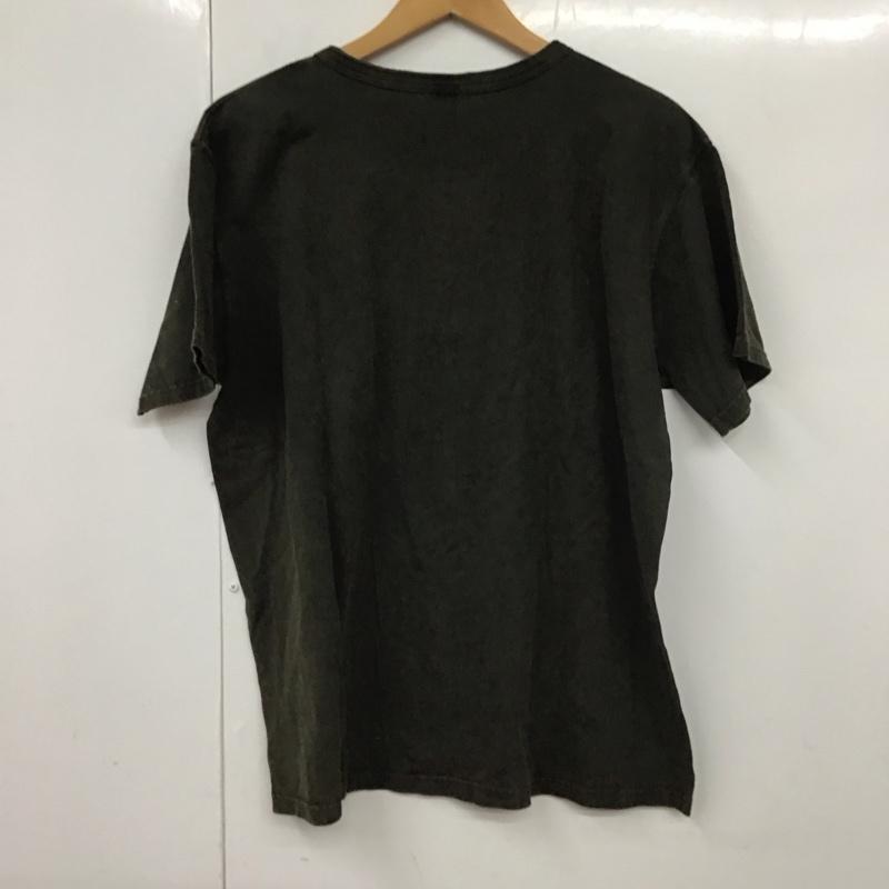 グッドオン Good On カットソー 半袖 半袖カットソー 無地Tシャツ ヘンリーネックカットソー XL 無地 カーキ / カーキ /  メンズ USED 古着 中古 10130483