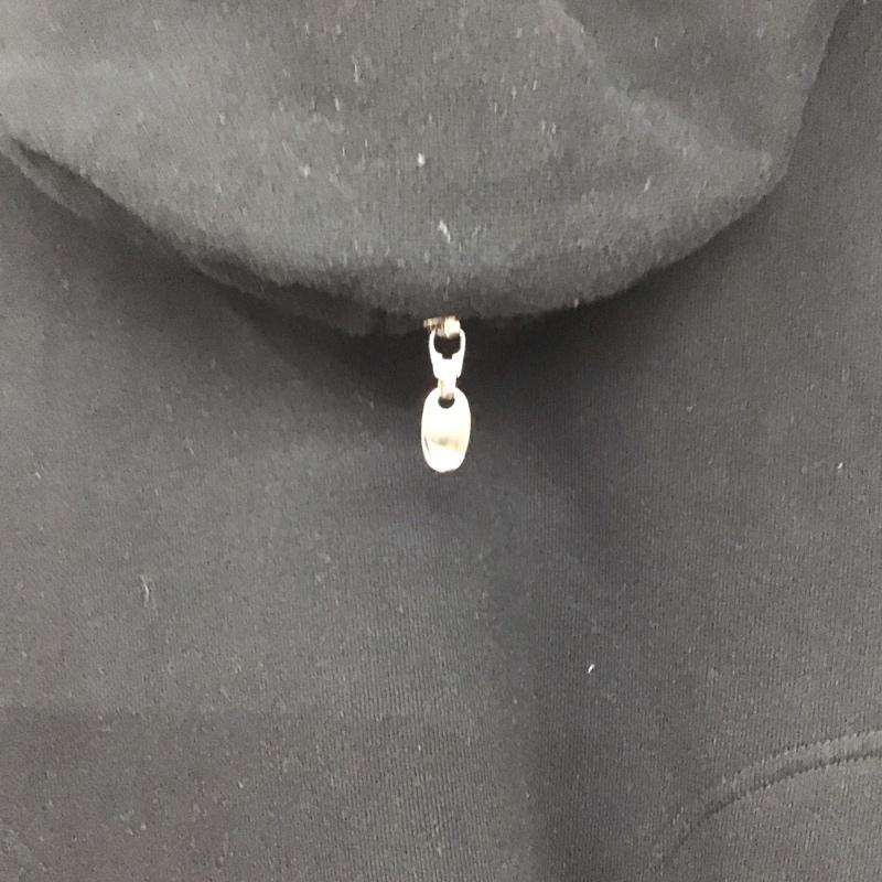 ヒピハパ Jipijapa パーカー 長袖 長袖パーカー ジップアップパーカー スウェット 3 無地 黒 / ブラック /  メンズ USED 古着 中古 10145361