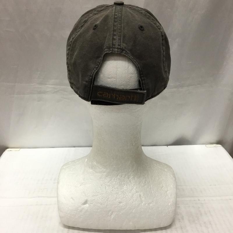 カーハート Carhartt 帽子 キャップ 100289 001 ODESSA CAP ロゴ、文字 チャコールグレー / チャコールグレー /  メンズ USED 古着 中古 10112535