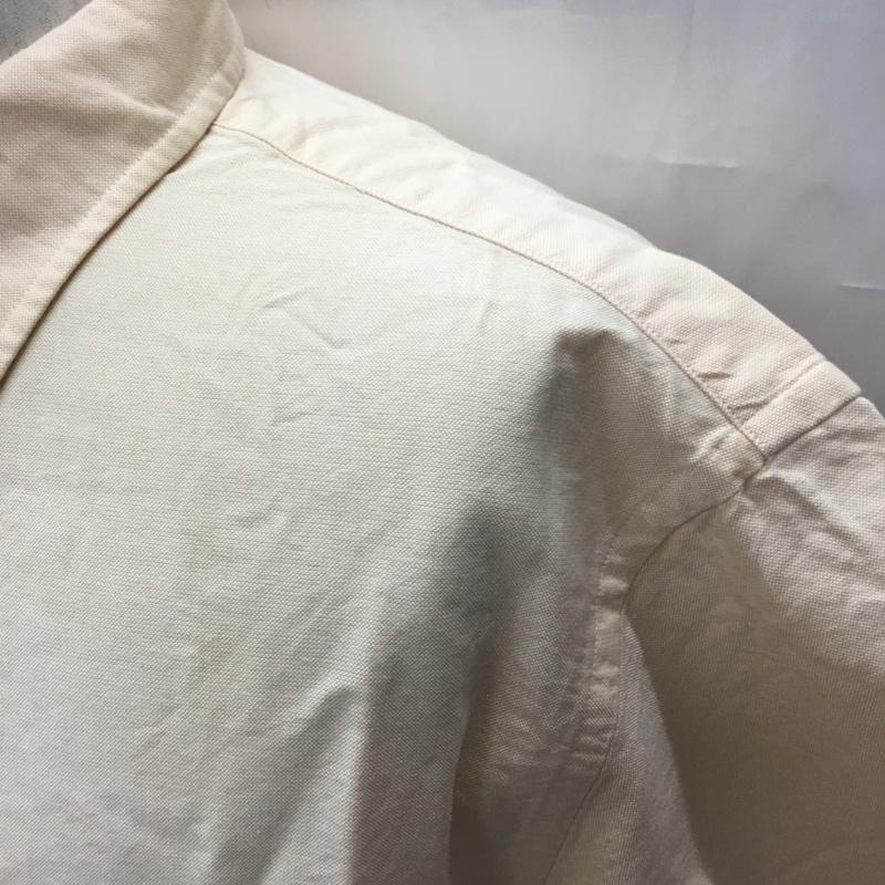 ブルックスブラザーズ BROOKS BROTHERS シャツ、ブラウス 半袖 ボタンダウン コットン プルオーバー M ワンポイント 橙 / オレンジ /  メンズ USED 古着 中古 10111584