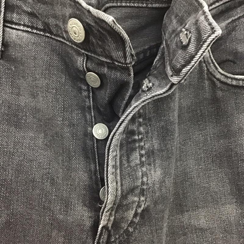 ポロラルフローレン POLO RALPH LAUREN パンツ デニム、ジーンズ 34インチ 無地 黒 / ブラック /  メンズ USED 古着 中古 10108079