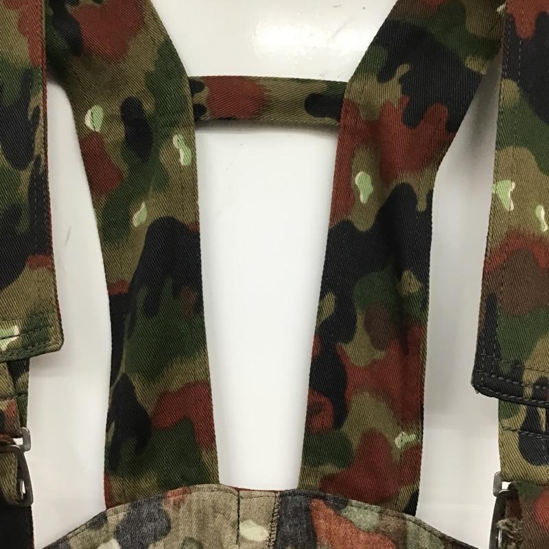 古着 USED サロペット・オーバーオール サロペット、オーバーオール ミリタリー スイス軍 アルペンカモ カモフラージュ柄・迷彩 マルチカラー / マルチカラー /  メンズ USED 古着 中古 10105673