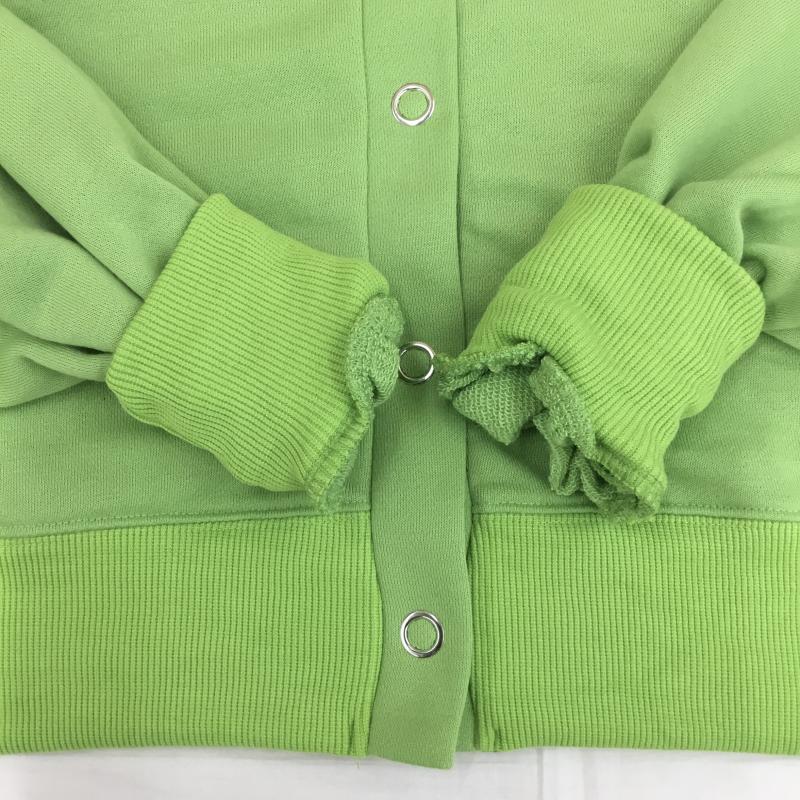 レイカズン Ray Cassin カーディガン 長袖 422-838748 FREE 無地 黄緑 / イエローグリーン /  レディース USED 古着 中古 10142550