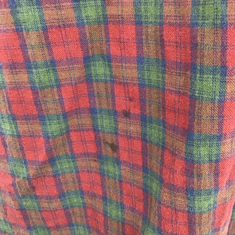 ラルフローレン RALPHLAUREN シャツ、ブラウス 長袖 ボタンダウン コットン チェック L ワンポイント マルチカラー / マルチカラー /  メンズ USED 古着 中古 10114955