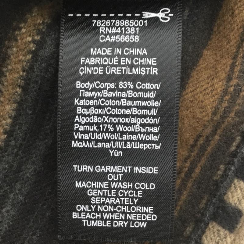 ダブルアールエル RRL ジャケット、上着 ジャケット、ブレザー ネイティブジャガード　オーバー　シャツジャケット M ネイティブ柄 茶 / ブラウン /  メンズ USED 古着 中古 10129315