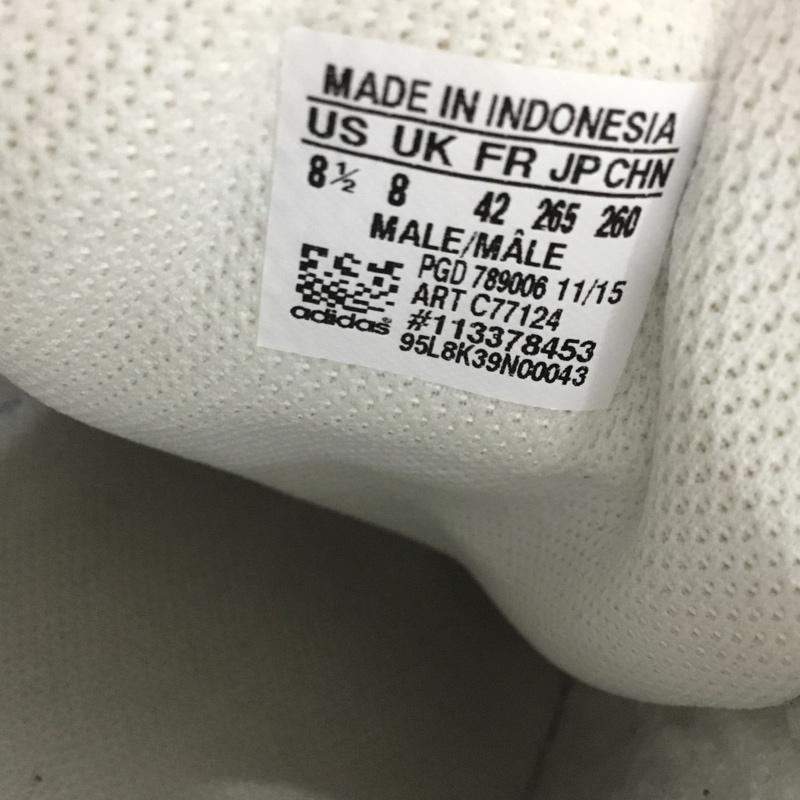 アディダス adidas スニーカー スニーカー C77124 SUPERSTAR スーパースター 26.5cm 26.5cm ロゴ、文字 白 / ホワイト / X 黒 / ブラック /  メンズ USED 古着 中古 10148407