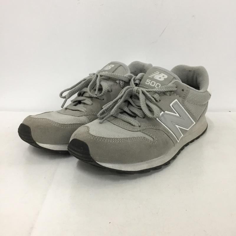 ニューバランス New Balance スニーカー スニーカー GM500 EG2 25cm 25.0cm ロゴ、文字 灰 / グレー /  レディース USED 古着 中古 10148644