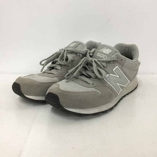 ニューバランス New Balance スニーカー スニーカー GM500 EG2 25cm 25.0cm ロゴ、文字 灰 / グレー /  レディース USED 古着 中古 10148644