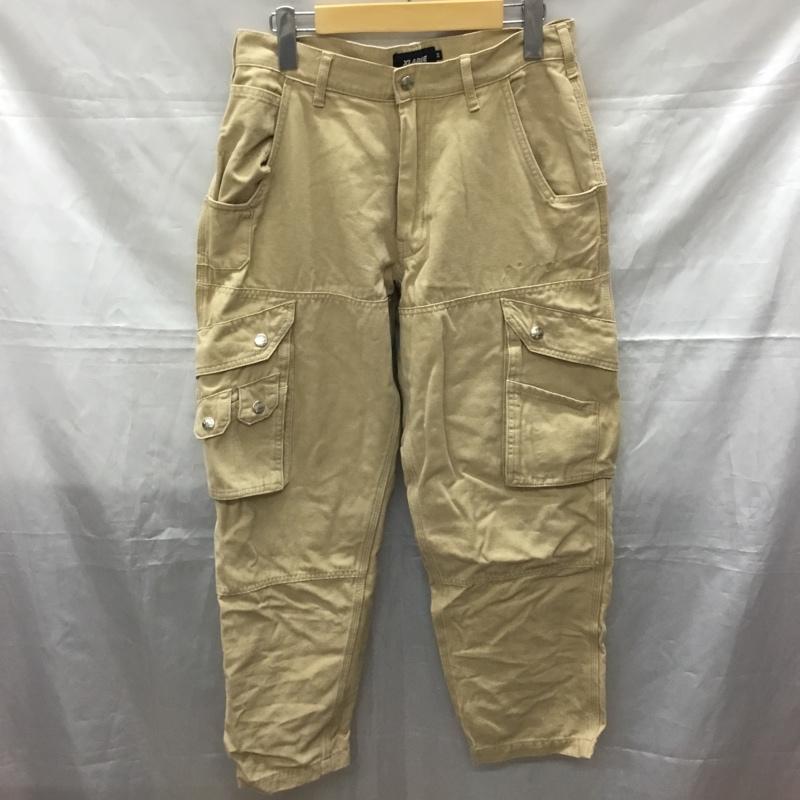 エクストララージ XLARGE パンツ ワークパンツ、ペインターパンツ カーゴパンツ カジュアルパンツ ワイドパンツ ワークパンツ ミリタリーパンツ 30インチ 無地 ベージュ / ベージュ /  メンズ USED 古着 中古 10111921