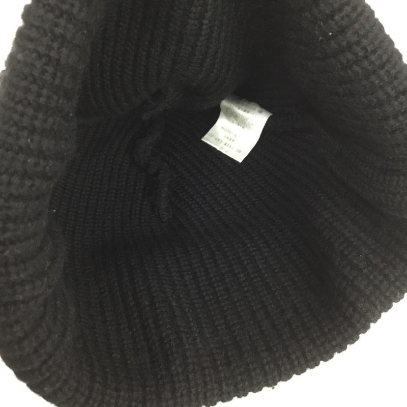 ワコマリア WACKO MARIA 帽子 ニット帽 14AW-CAP-02 ウール ロゴ、文字 黒 / ブラック /  メンズ USED 古着 中古 10142796