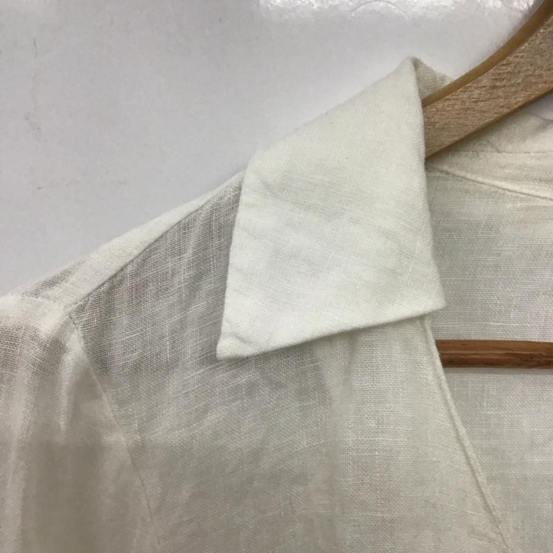 ザラ ZARA シャツ、ブラウス 長袖 S 無地 白 / ホワイト /  レディース USED 古着 中古 10150858