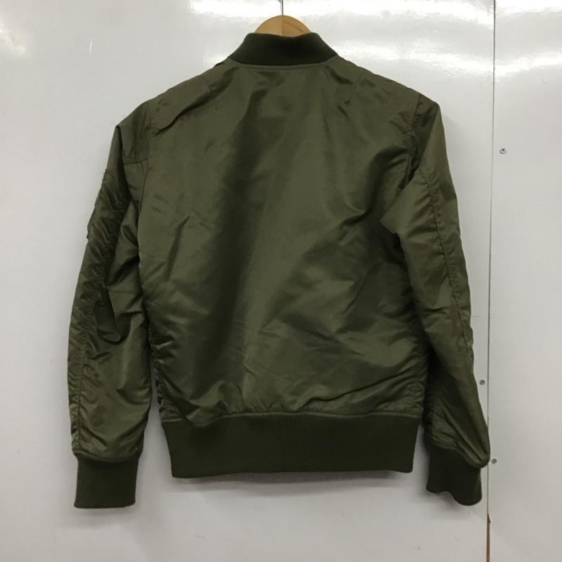アヴィレックス AVIREX ジャケット、上着 ジャンパー、ブルゾン 6242066 MA-1 フライトジャケット M 無地 カーキ / カーキ /  メンズ USED 古着 中古 10145218