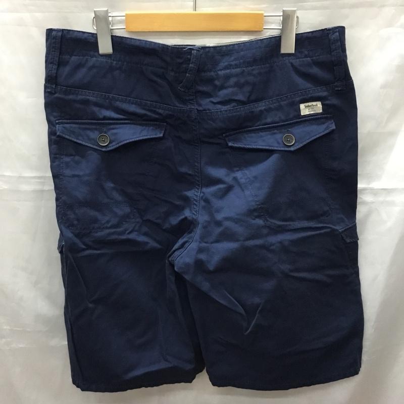 ティンバーランド Timberland パンツ ショートパンツ ハーフパンツ ショートパンツ カジュアルパンツ 34 無地 紺 / ネイビー /  メンズ USED 古着 中古 10112314