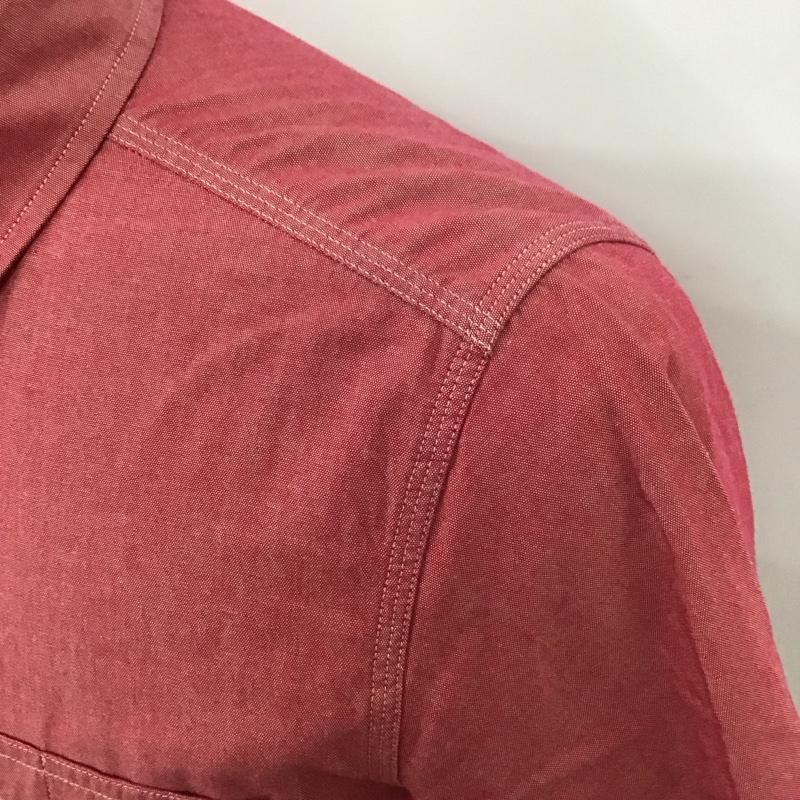 カーハート Carhartt シャツ、ブラウス 半袖 I014225 SS Clink Shirt S ロゴ、文字 桃 / ピンク /  メンズ USED 古着 中古 10113090