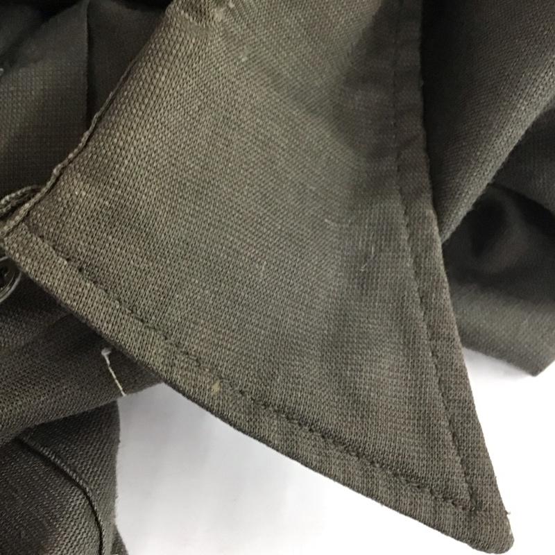 ビックマック BIGMAC シャツ、ブラウス 長袖 長袖シャツ カラーシャツ ポケットシャツ 長袖カットソー 無地 茶 / ブラウン /  メンズ USED 古着 中古 10112493