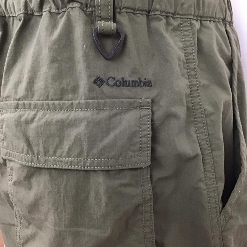 コロンビア Columbia パンツ ショートパンツ 109 PM4195 ショートパンツ モックヒルズショーツ ハーフパンツ L 無地 カーキ / カーキ /  メンズ USED 古着 中古 10117279
