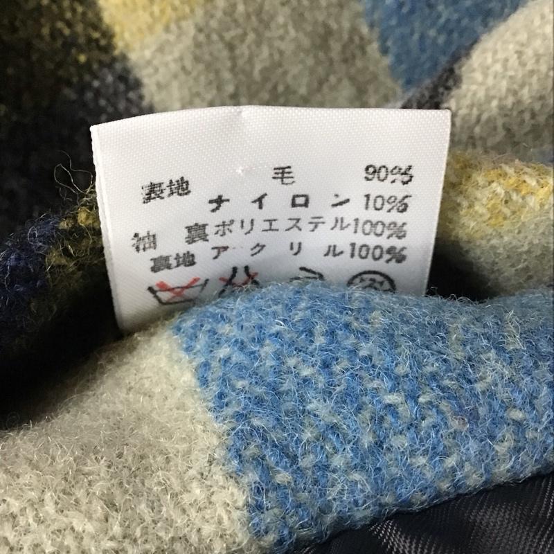 古着 USED ジャケット、上着 ジャケット、ブレザー カジュアルジャケット アウター カラージャケット 裏地ボア M チェック マルチカラー / マルチカラー /  メンズ USED 古着 中古 10142332