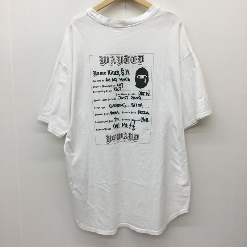カタリスト CVTVLIST Tシャツ 半袖 2101060305 2 ロゴ、文字 白 / ホワイト /  メンズ USED 古着 中古 10139631